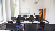 Einer unserer modern eingerichteten Schulungsräume. 